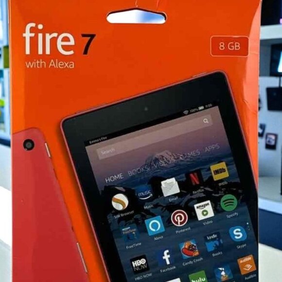New in Box Amazon Fire 7 Tablet with Alexa – 8GB - Picture 1 of 5